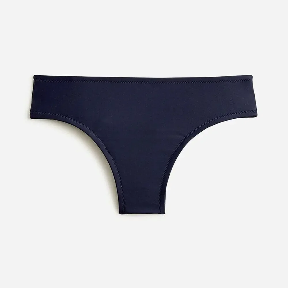 J. Crew Full Coverage Bikini Briefs in Black Size 2X‎ NWT